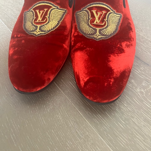 Red velvet, in very good condition - Picture 3 of 4